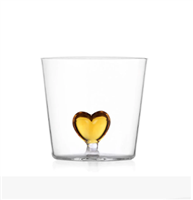 Bicchiere Ichendorf Milano in Vetro TUMBLERCUORE-GIALLO - TUMBLERCUORE-GIALLO